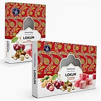 Lokum packaging 250г / 500г - Производство турецких сладостей Вкуснотория