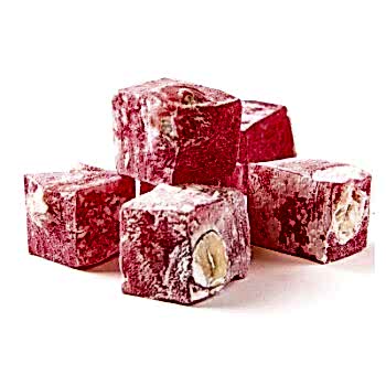 LOKUM WITH HAZELNUTS AND CHERRY TASTE - Производство турецких сладостей Вкуснотория